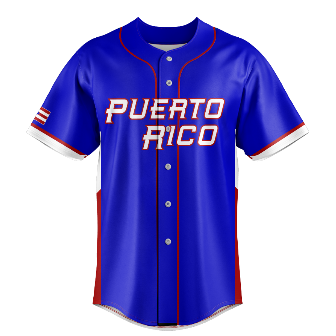 Puerto Rico Road Jersey - Royal