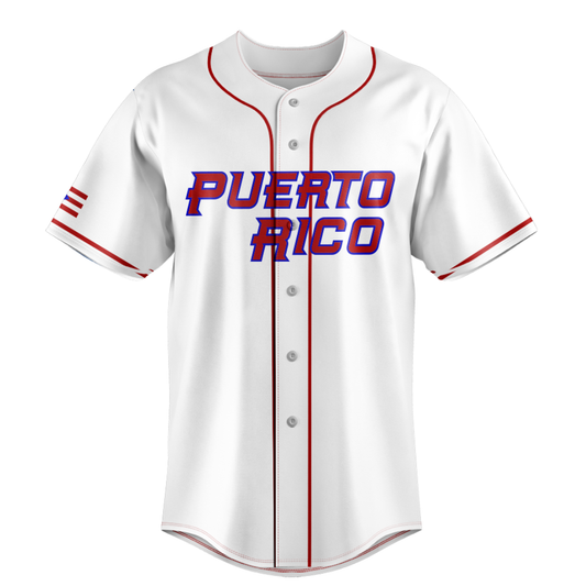 Puerto Rico Home Jersey - White